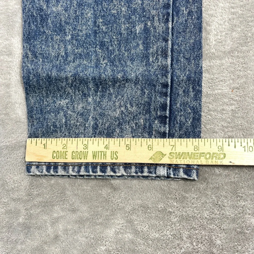 Vtg Levi's 505 Jeans Mens 34x31 Blue Acid Wash Orange Tab Straight Leg‎ Vintage
